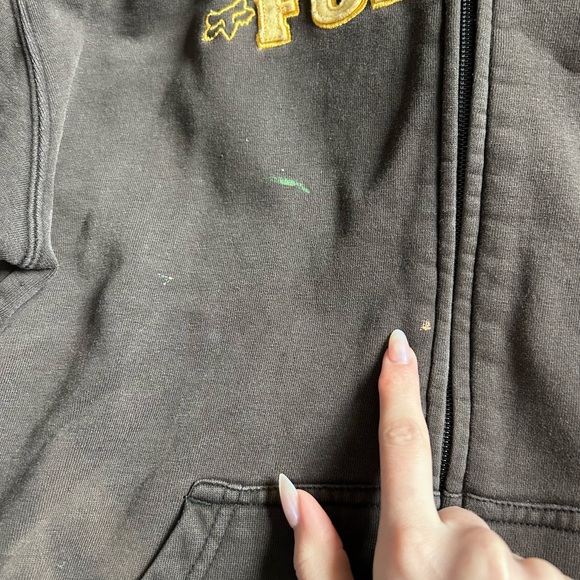 🌙Fox Racing Zip Up Vintage Jacket! - Picture 6 of 8
